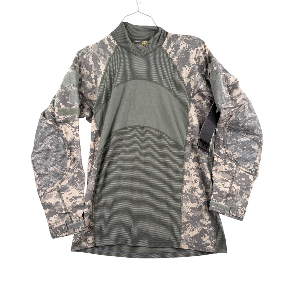 Massif Mens Large ACU Digital Camo Long Sleeve Advanced Combat Shirt Type 1